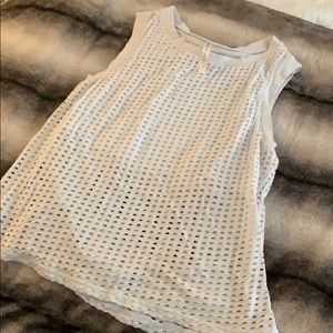 Fabletics Size M Mesh Workout Tank